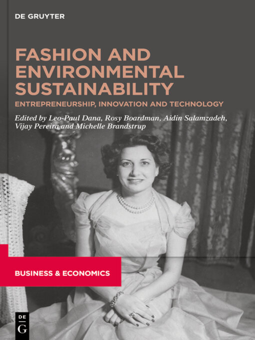 Cover image for Fashion and Environmental Sustainability